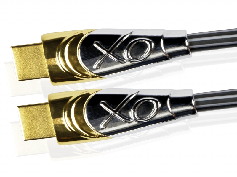 2M (2 Meter) XO PLATINUM PRO GOLD HDMI TO HDMI Cable New 1.4 / 2.0 Version High-Speed with ETHERNET and 3D 21GPS FULL HD 1080p / 2160p 4K2K UHD for XBOX 360